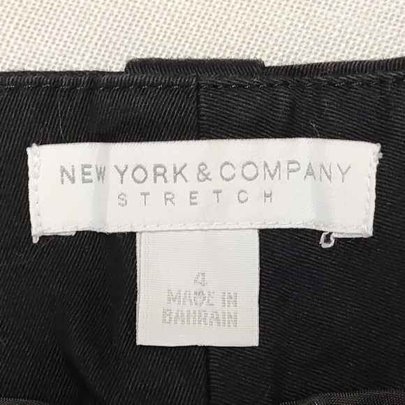 New York & Company Women's Black Stretch Pants Size 4 - Picture 6 of 7